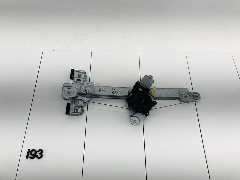 13-16 CADILLAC SRX REAR RIGHT SIDE DOOR WINDOW REGULATOR W/ MOTOR OEM