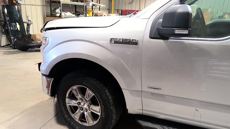 Driver Fender Without Wheel Lip Moulding Fits 15-20 FORD F150 PICKUP 3655295