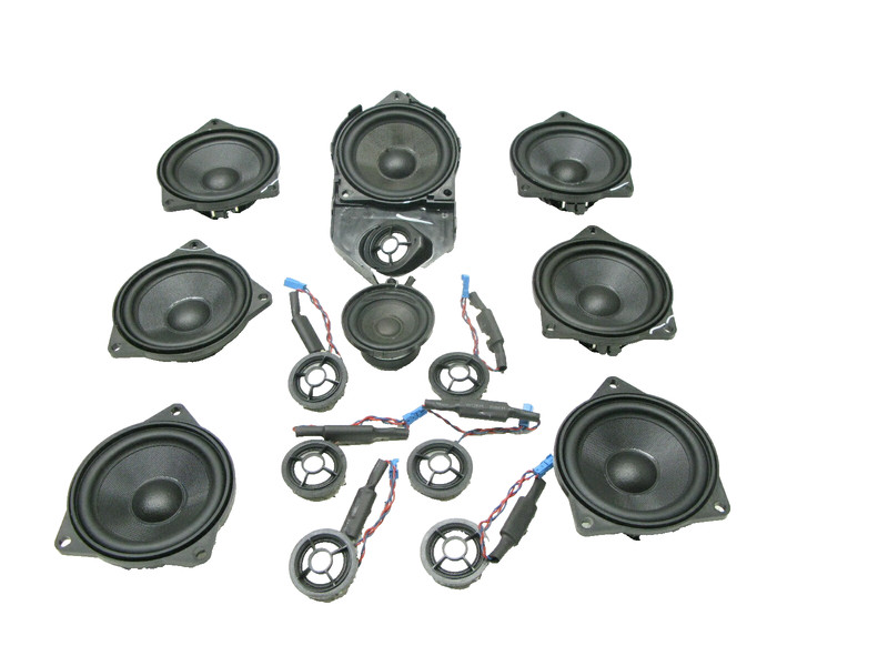 07-13 BMW E70 X5 RADIO STEREO AUDIO MEDIA SPEAKER MID HIGH 7 LOGIC OEM 041420