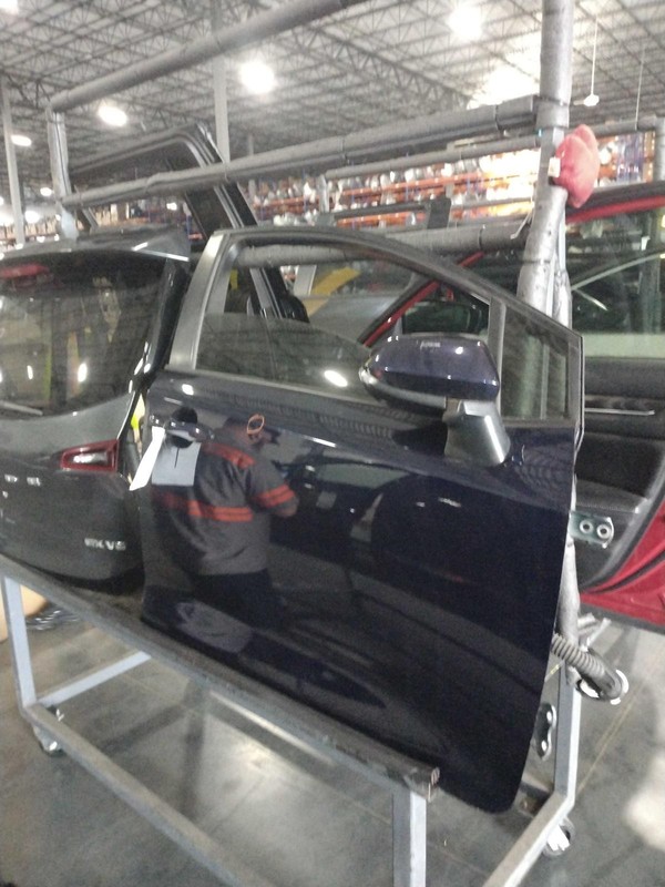 2020 Toyota Corolla Right Front Door Blue OEM Used 82K Miles - NJ25-24874-626665