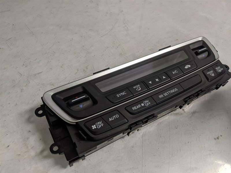 17 18 19 Honda Ridgeline Temperature Ac Heater Climate Control 79600-T6z-A51za