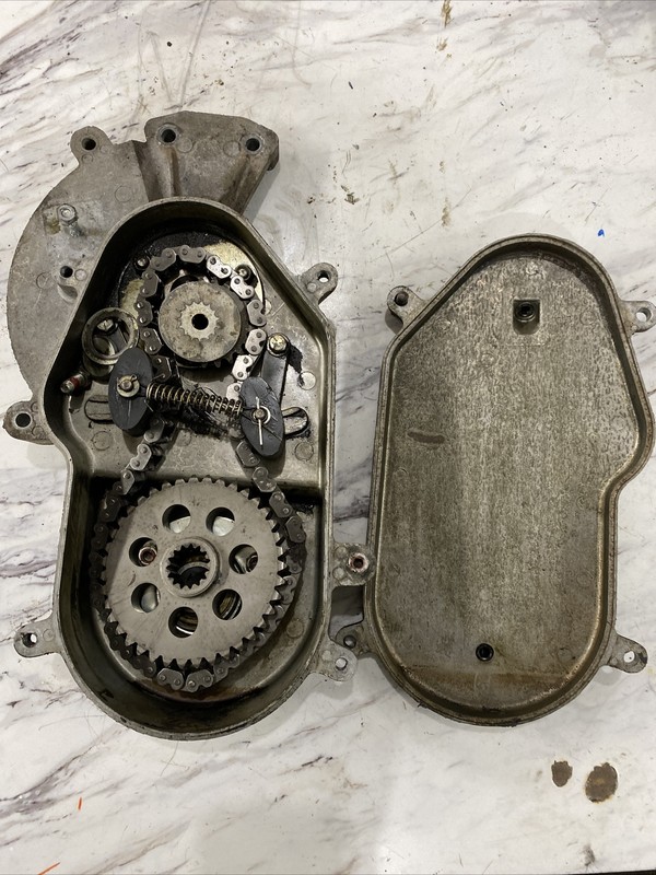 1980’s Arctic Cat Jag 340 3000 Vintage Snowmobile ChaincaseChain Case Good