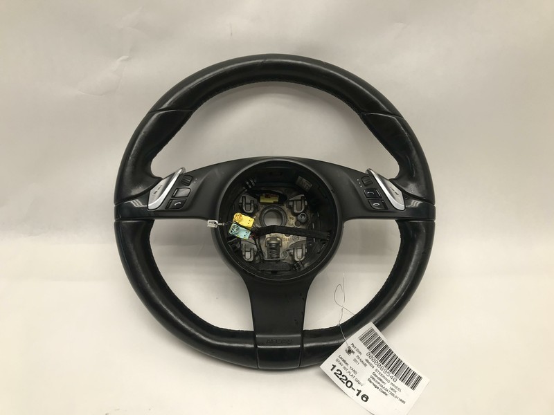 10-16 PORSCHE PANAMERA STEERING WHEEL W/ PADDLE SHIFTS OEM