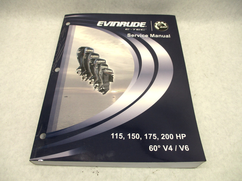 5007529 BRP Evinrude Outboard Service Manual E-TEC 115-200 HP V4 V6 60 2008 SC
