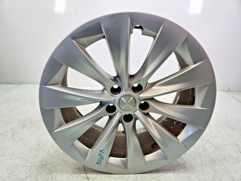 ✅ 16-20 OEM Tesla Model X Rear Wheel Rim Silver Slipstream 20x9J ET35