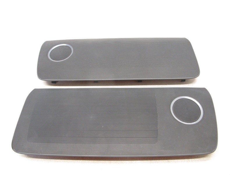 08-17 AUDI 8T A5 S5 B8 A4 REAR SHELF SPEAKER TRIM COVER LEFT RIGHT OEM 012425