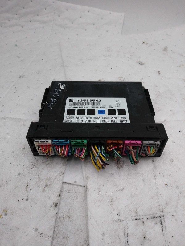 Used Body Control Module fits: 2012 Chevrolet Equinox Body Control BCM LH kick p