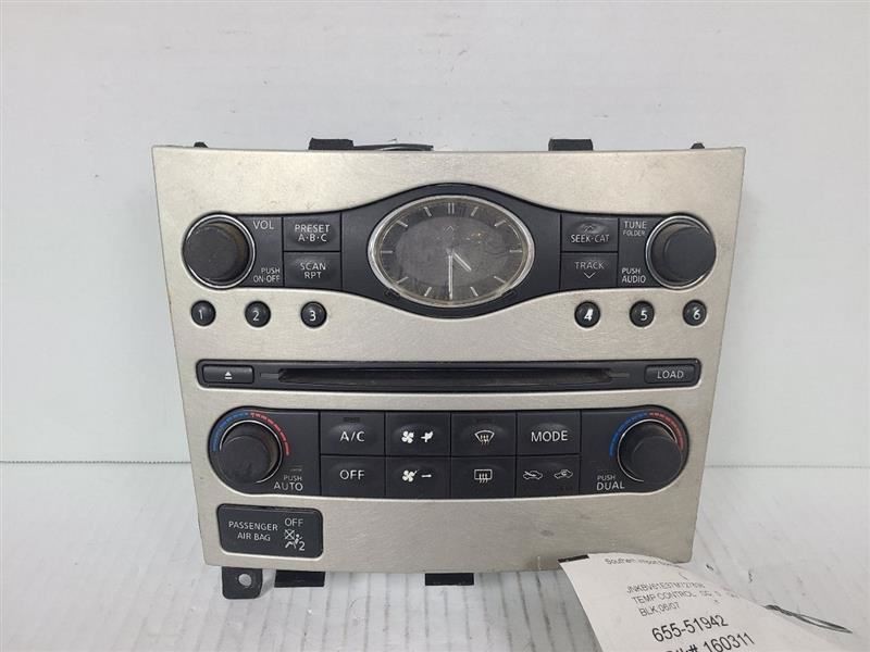 TEMPERATURE CONTROL FITS 08-09 INFINITI EX35 438360