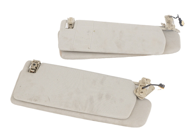 2007 - 2009 AUDI Q7 SUN VISOR LEFT & RIGHT SET OF 2 OEM