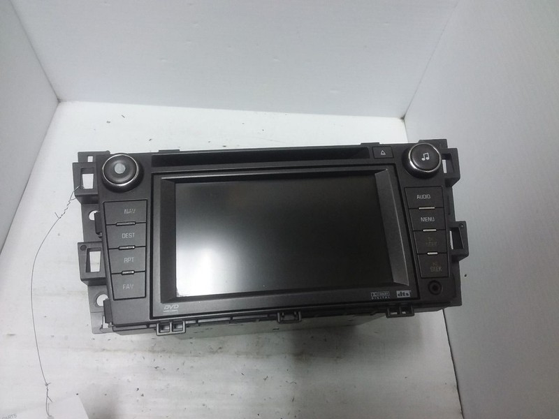 Radio Receiver And Display Screen DVD CD Navigation Opt U3R Fits 07 DTS 1466325
