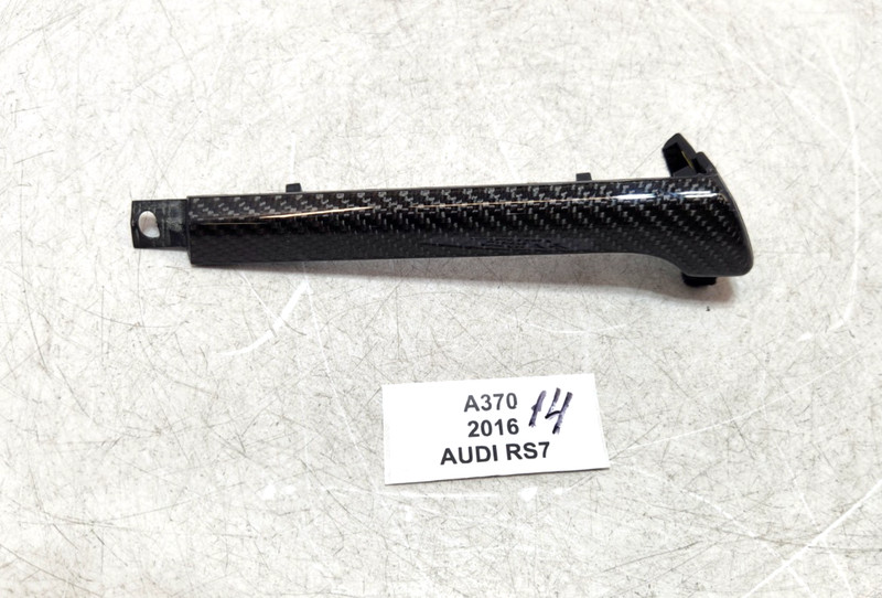 ✅ 2014-2018 OEM Audi RS7 Front Left Driver Side Dash Trim Panel Carbon Fiber*