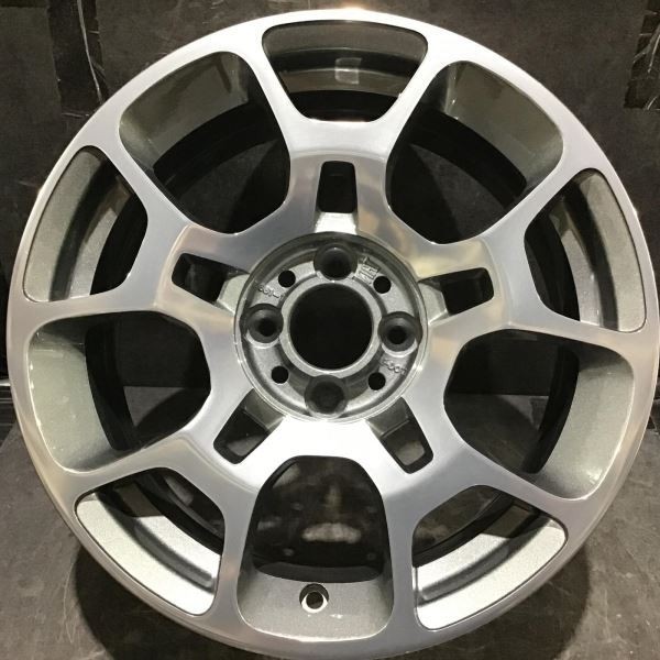 2012-2018 Fiat 500 2 Dr Refurbished 16x6.5 Wheel 61663 Gray Polished 1UF17TRMAA