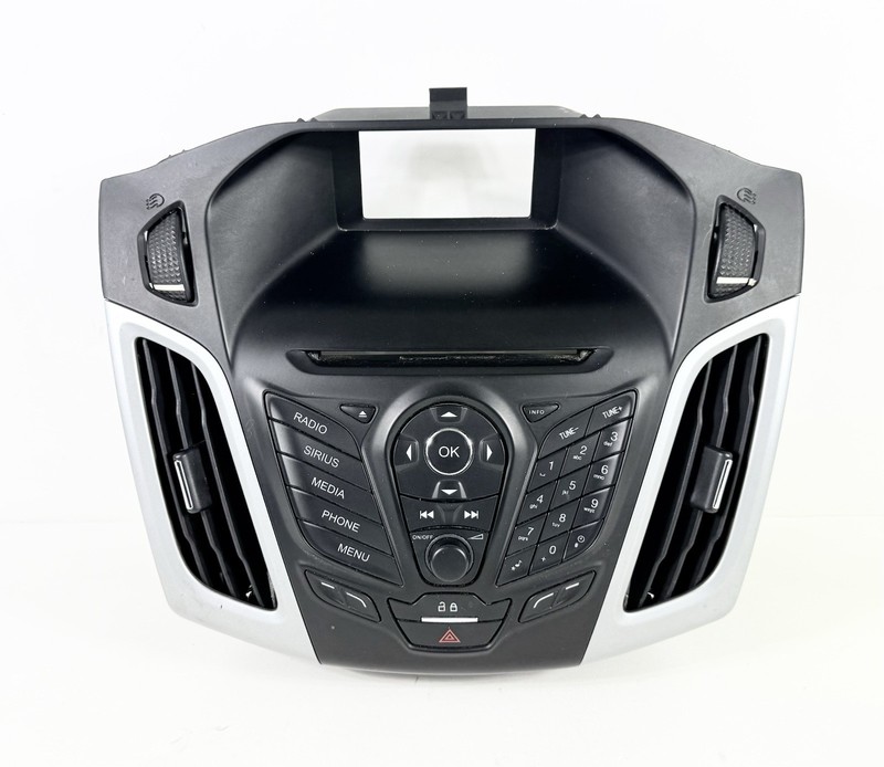 2012–2014 Ford Focus Stereo Radio Control Panel w/ Bezel OEM CM5T-18K811-KA