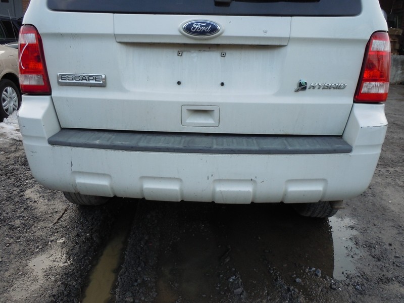2008-2012 Ford Escape Hybrid Rear Bumper Cover W/O Park Assist or Tow Pkg OEM WS