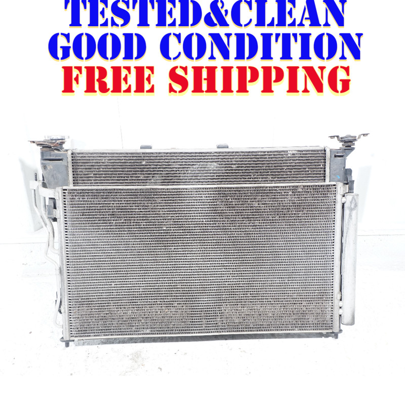 2011 - 2014 HYUNDAI SONATA RADIATOR CONDENSER FAN OEM