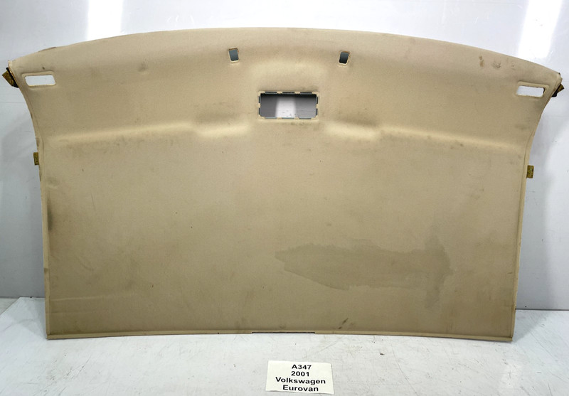 ✅ 99-01 OEM Volkswagen Eurovan GLS Front Roof Headliner Cover Panel Beige NOTE*