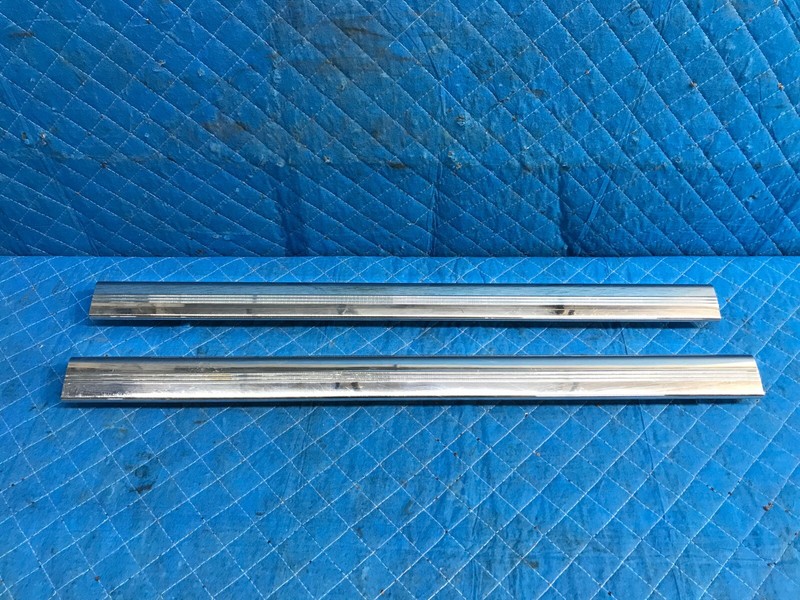 03-06 Mercedes W215 CL500 Door Step Sill Cover Right & Left Set OEM
