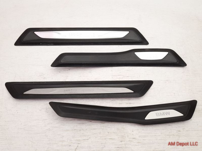 2013 BMW 335i 328i 320i F30 Door Sill Scuff Plate Trim Set 4pc Sport Line