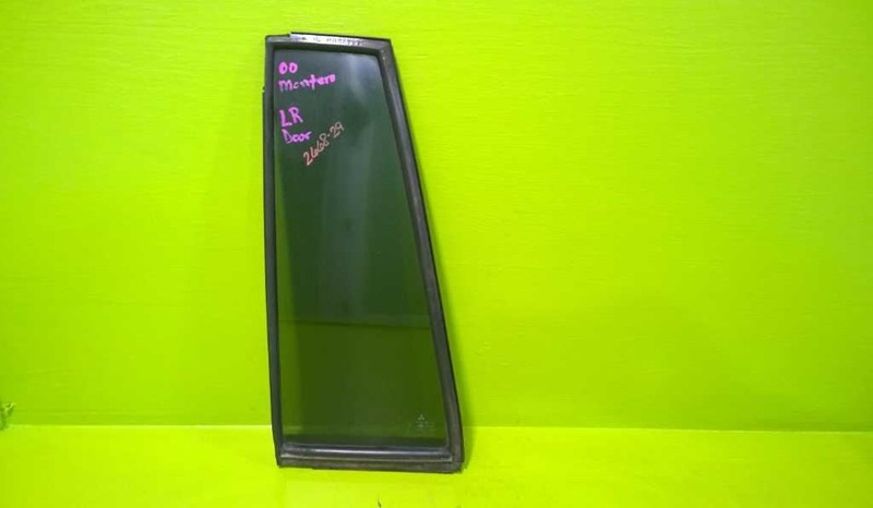 97-04 MONTERO SPORT DRIVER LEFT REAR VENT GLASS OEM 2668-29
