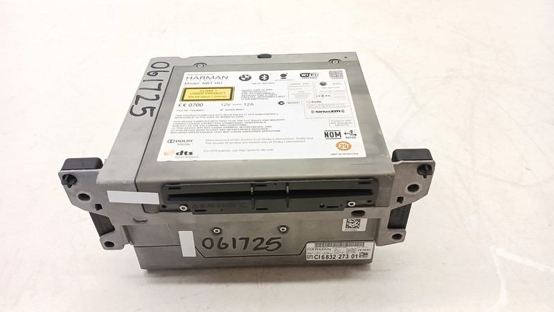 14-18 BMW F10 535i 750i 435i X4 X5 RADIO CONTROL UNIT CD PLAYER OEM 061725