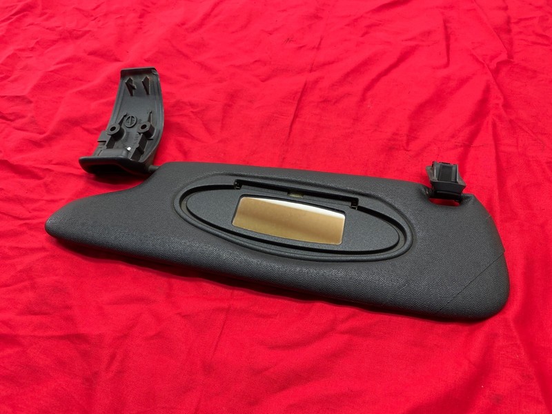 97-04 Porsche Boxster 986 Left Driver Side Upper Sun Visor Shade Cover Black OEM