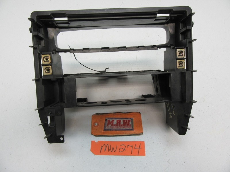 RADIO DASH TRIM BRACKET MOUNT PANEL TEMPERATURE CONTROL UNIT CENTER ASH TRAY BOX