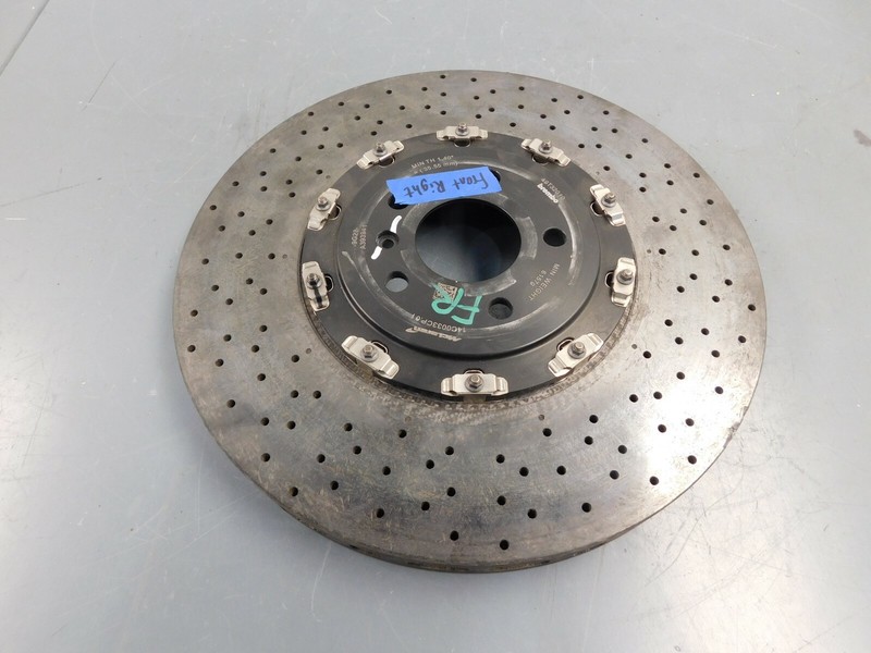 2019 18 19 20 McLaren 720S Brembo Right Front Carbon Ceramic Rotor #5029 A6