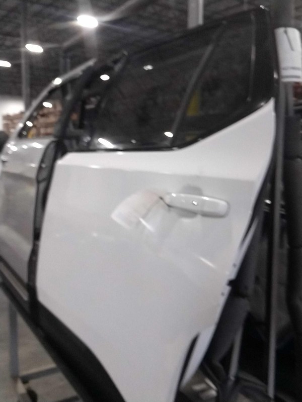 2023 Chevrolet Traverse Rear Left Door White 62000 Miles Used OEM Part