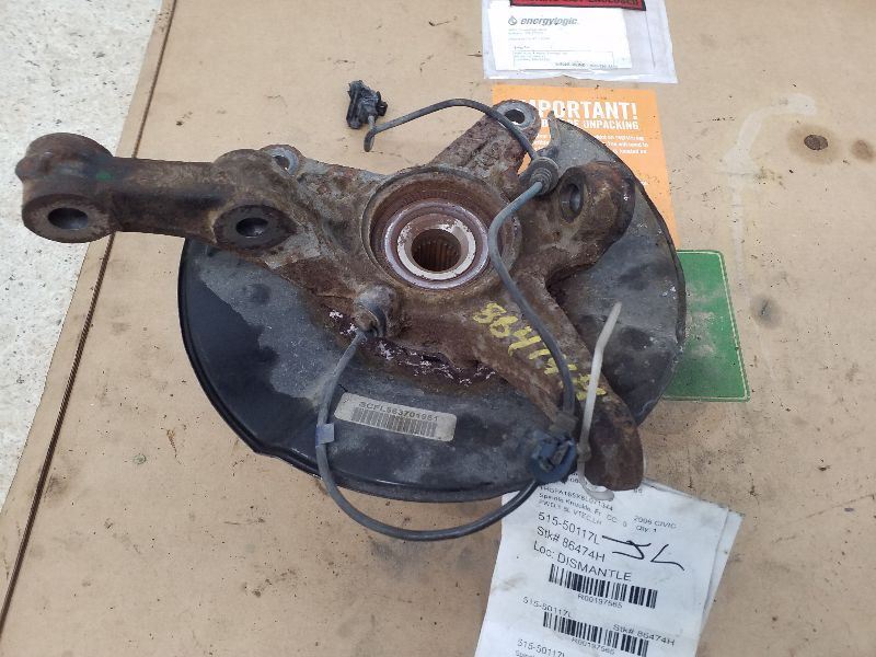 Driver Front Spindle/Knuckle SOHC MX Hybrid Fits 06-11 CIVIC 197565