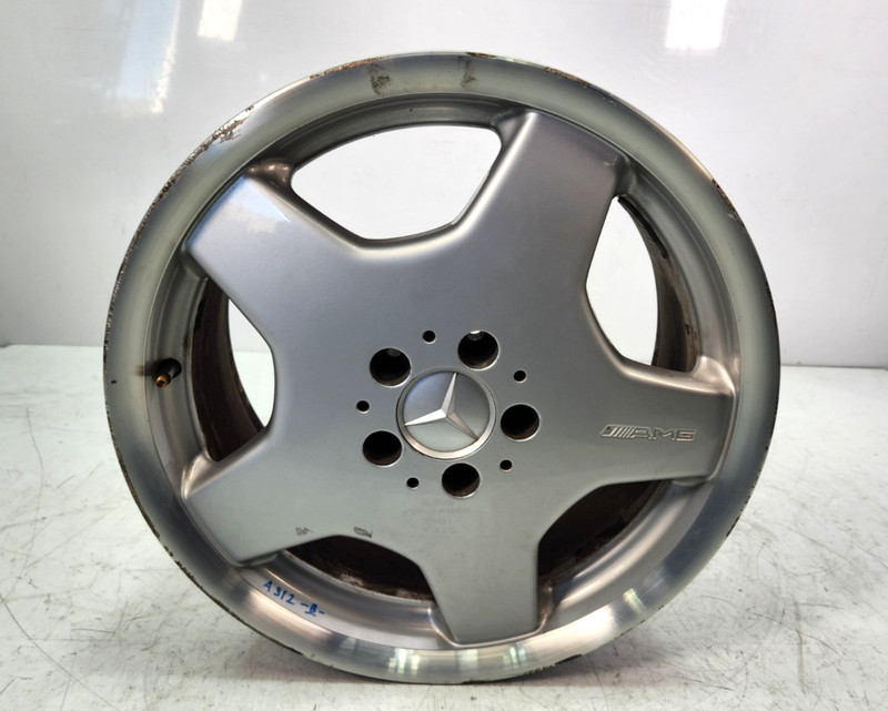✅ 00-06 OEM Mercedes W220 S500 S55 CL500 Alloy Wheel Rim 8.5Jx18 ET44 NOTE*