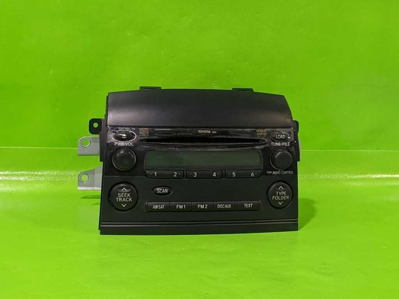 08-10 SIENNA FUJITSU FACTORY RADIOFACEPLATE ID:11827OEM 4457-3