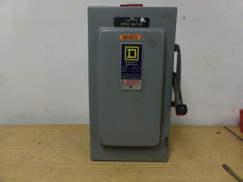 Square D Safety Switch H-363 Series D3 *FREE SHIPPING*
