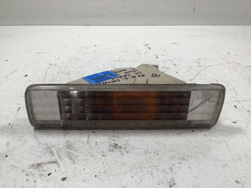 88 89 Accord Left Front Signal light , lens Used (Small Crack) OEM