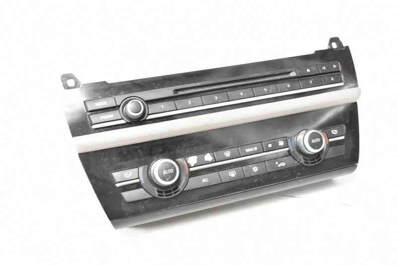 11-16 BMW F10 528i 550i 535i AC A/C Climate Control Radio Switch 9249701 OEM