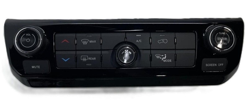 2022-2024 Jeep Compass A/C Heater and Radio Controls OEM