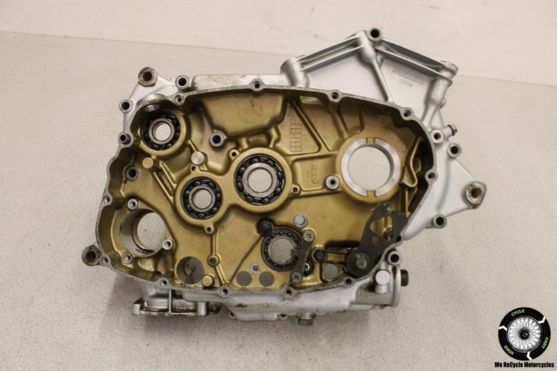 1991 Suzuki Intruder 750 Right Engine Motor Crankcase Crank Cases Block VS 91