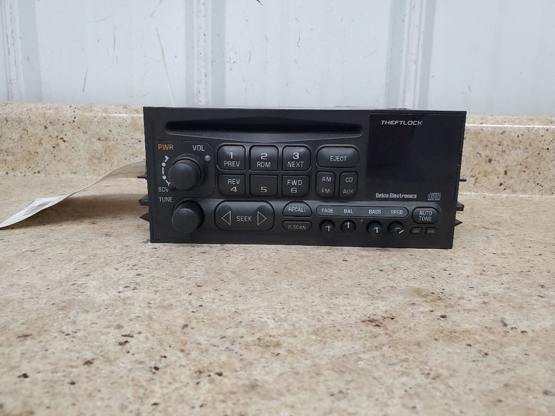 Audio Equipment Radio Am-fm-stereo-cd Player Opt UN0 Fits 96-05 ASTRO 309298