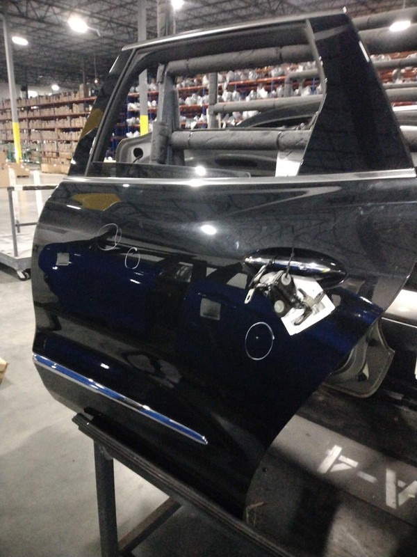 2019 Buick Enclave Left Door Black 4DR SUV - Small Dent, Chipped Paint
