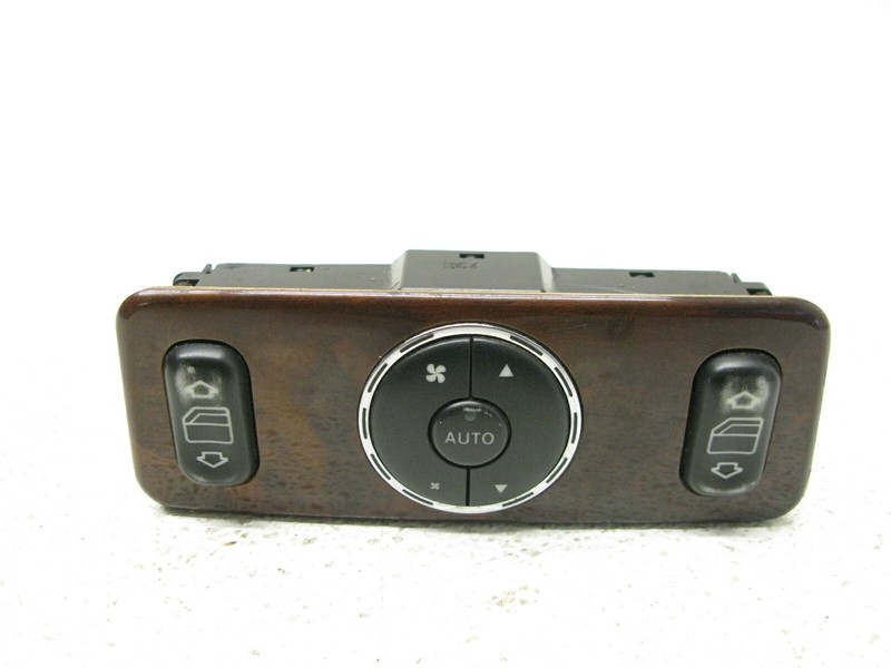02-05 MERCEDES W163 ML350 POWER WINDOW CLIMATE CONTROL SWITCH MODULE REAR 020321