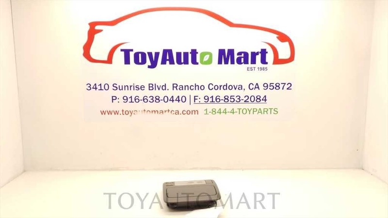 99 00 01 02 03 LEXUS ES300 FRONT DOME LAMP MAP LIGHTS GREY