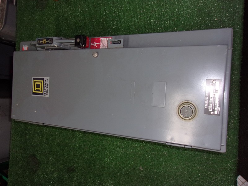 Square D 30A Disconnect Enclosure w/ 8930 Starter 23x9.5x7"*FREE SHIPPING*