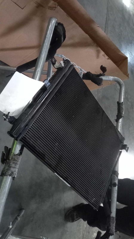 2018 Jeep Wrangler A/C Condenser OEM 68314789AB Red 82K Mileage AS-IS