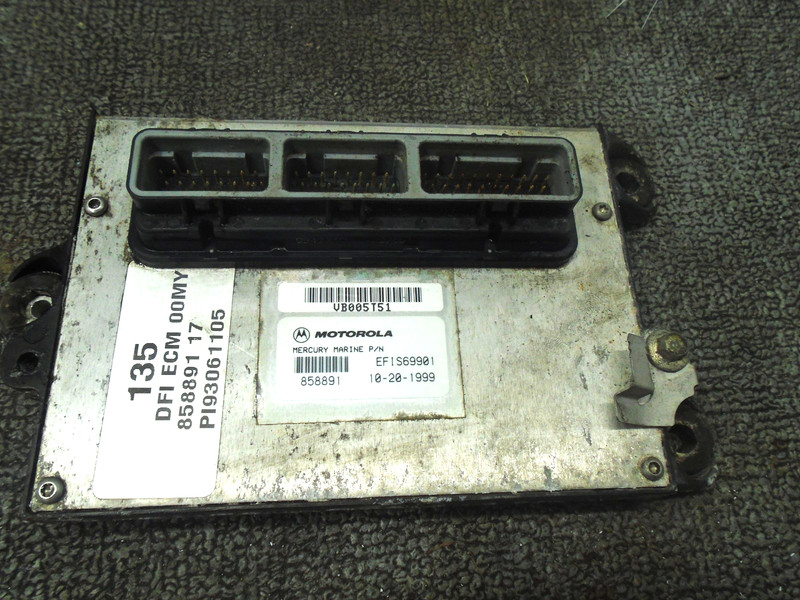MERCURY MARINE DFI OUTBOARD 135HP PROPULSION CONTROL MODULE ECU ECM 858891 17 #2