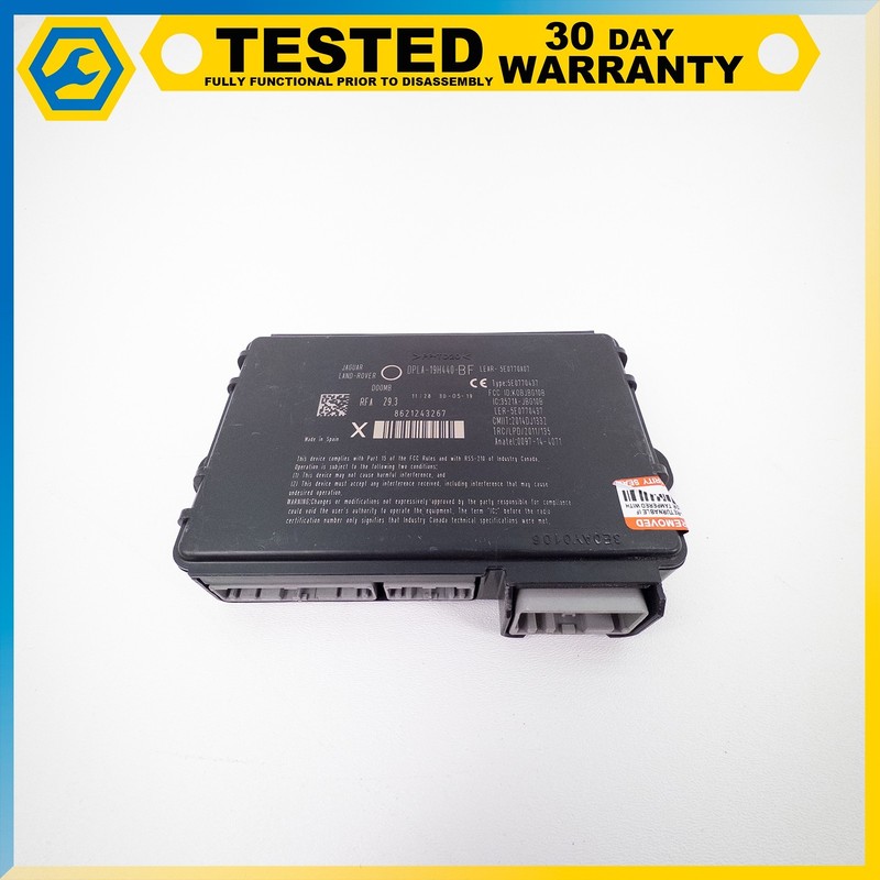 10-16 LAND ROVER L319 L320 LR4 XJ KEYLESS GO ENTRY CONTROL MODULE OEM