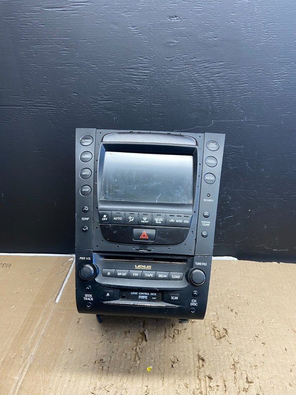 2006 to 2007 Lexus GS300 GS350 GS430 Navigation GPS Radio CD OEMab5835 DG