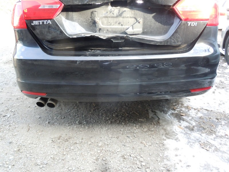 2011-2014 Volkswagen Jetta Sdn Rear Bumper Cover W/O Park Assist OEM L041