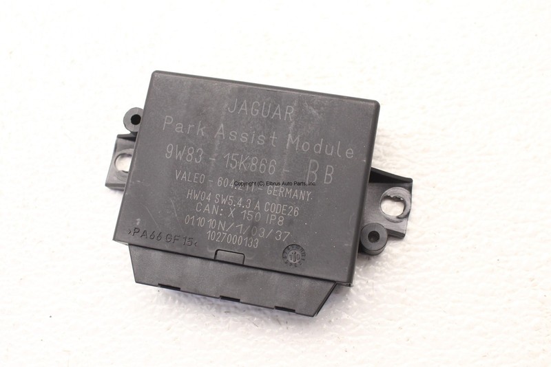 JAGUAR XFR 10 11 DRIVER PARK PARKING ASSIST MODULE FRONT REAR 9W8315K866BB OEM