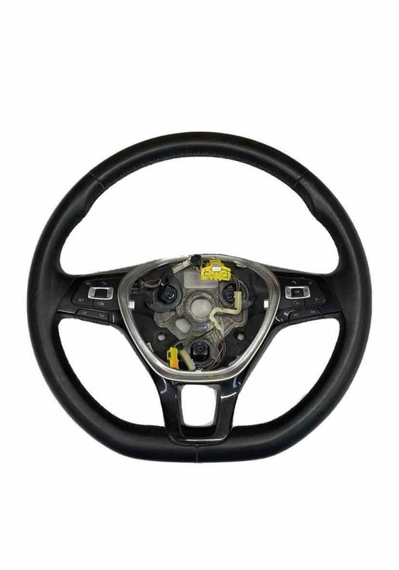 17 18 VOLKSWAGEN JETTA STEERING WHEEL W/LEATHER ASSY 5C0419091EHE74 5C0419091DT