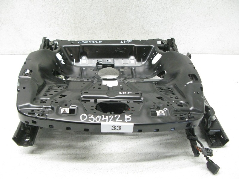 12-18 AUDI C7 A6 SEAT RAIL TRACK FRAME MOTORS HARNESS LEFT FRONT OEM 030422B