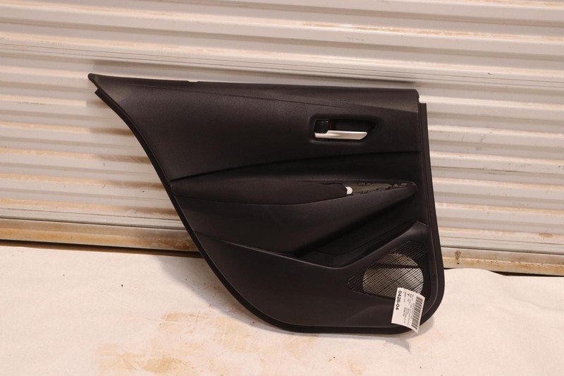 2020-2023 TOYOTA COROLLA SEDAN REAR LEFT SIDE DOOR PANEL TRIM COVER BLACK OEM